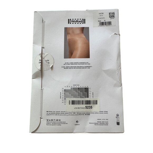 Wilford Satin Touch 20 Size Small Tight Shimmering Extra Wide Waistband NWT Cosm - Picture 6 of 7